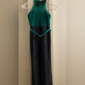 Revolution “Money” Green/Black Dance Costume 
Size Child Large